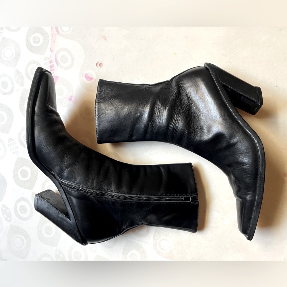 Ann Demeulemeester Black Boots